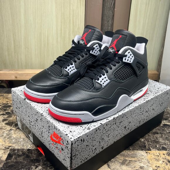jordan 4 retro bred mens